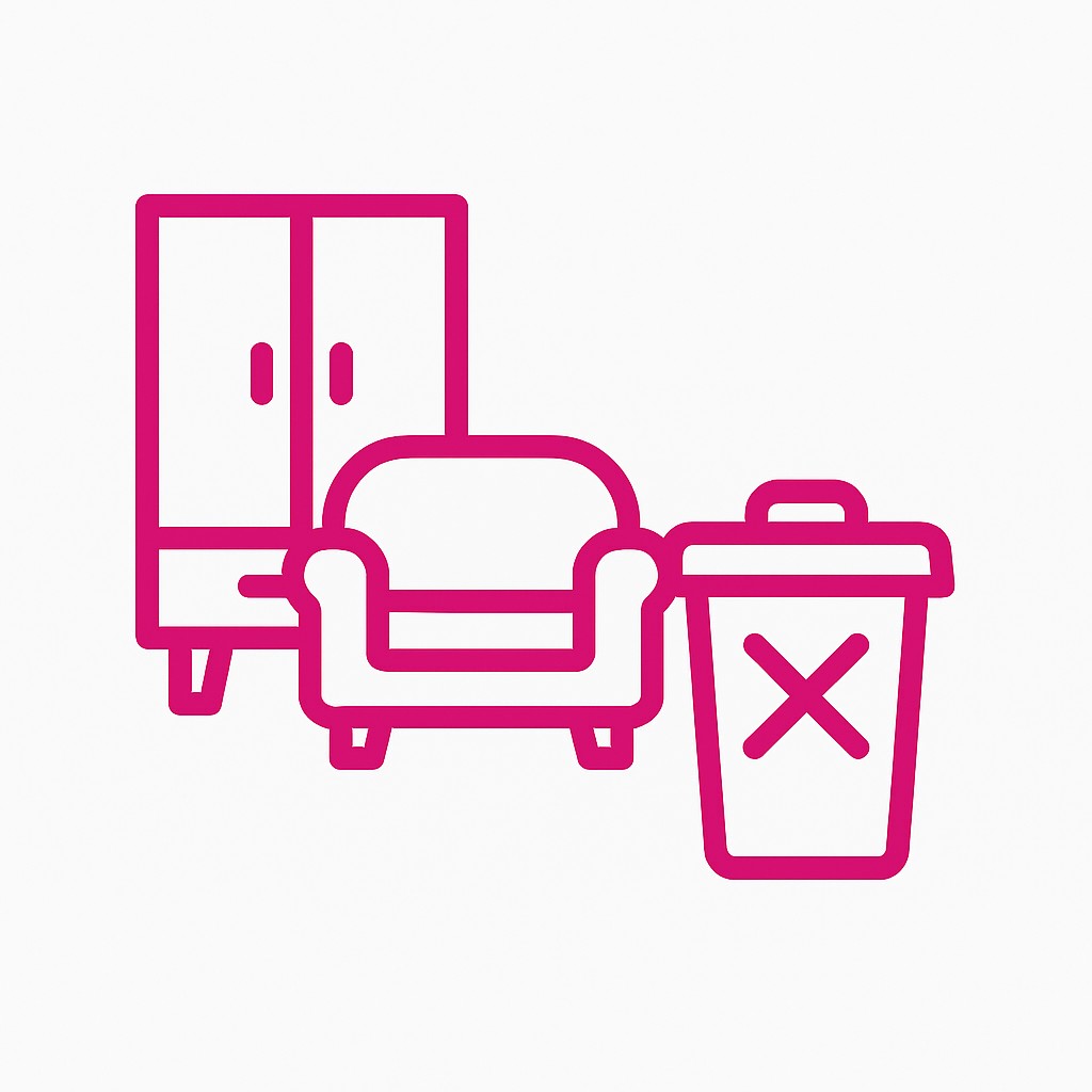 Furniture Disposal Icon