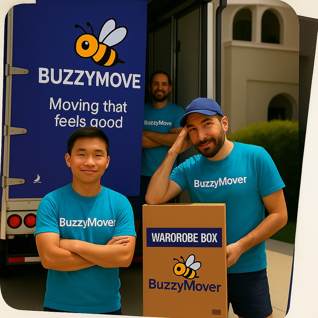 BuzzyMover team with truck